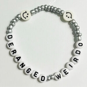 Taylor Swift Eras Tour Friendship Bracelet TTPD Deranged Weirdo